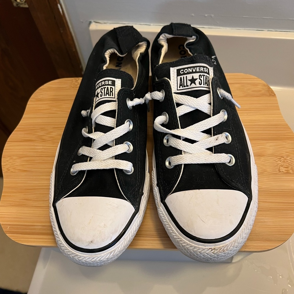 Black Converse Tennis Shoes